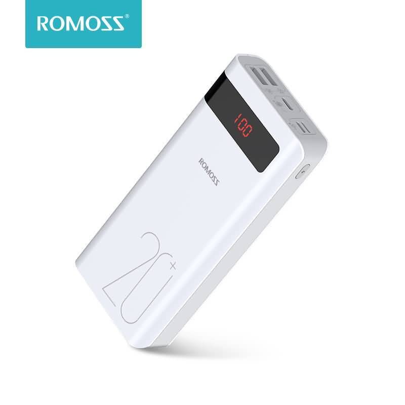 Buy ROMOSS Sense6PS+ Power Bank 20000mAh USB Type C PD Fast